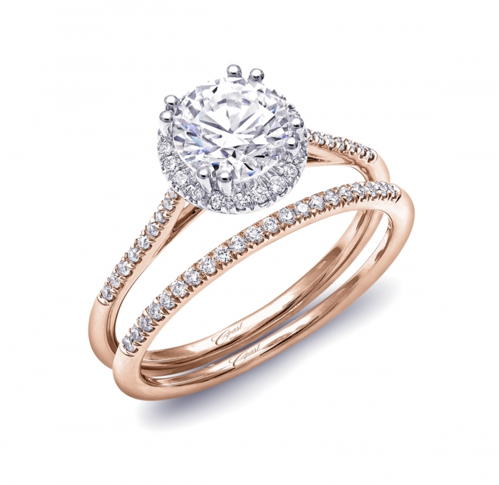 Gold engagement rings pictures