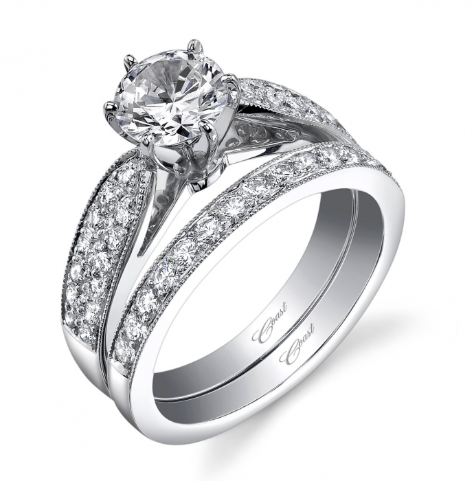 Engagement Ring #LC0162 - Coast Romance Collection - Coast Diamond ...