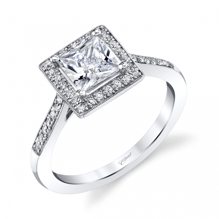Engagement ring #LC5391-PC - Coast Romance Collection - Coast Diamond ...
