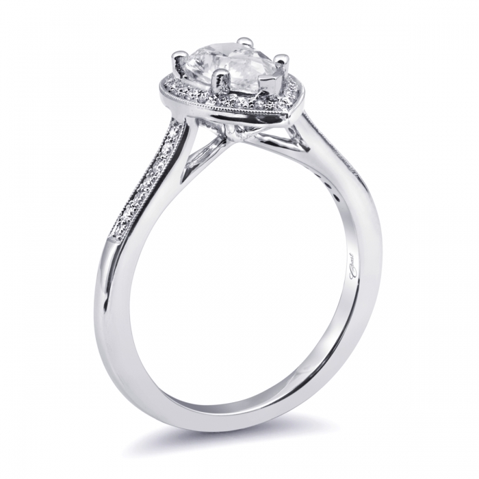 Engagement ring #LC5391-PRS - Coast Romance Collection - Coast Diamond ...