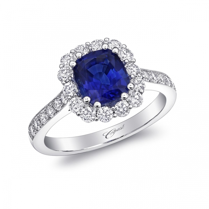 Signature Color Ring #LZ0208A-S - Coast Diamond Bridal Engagement Ring ...