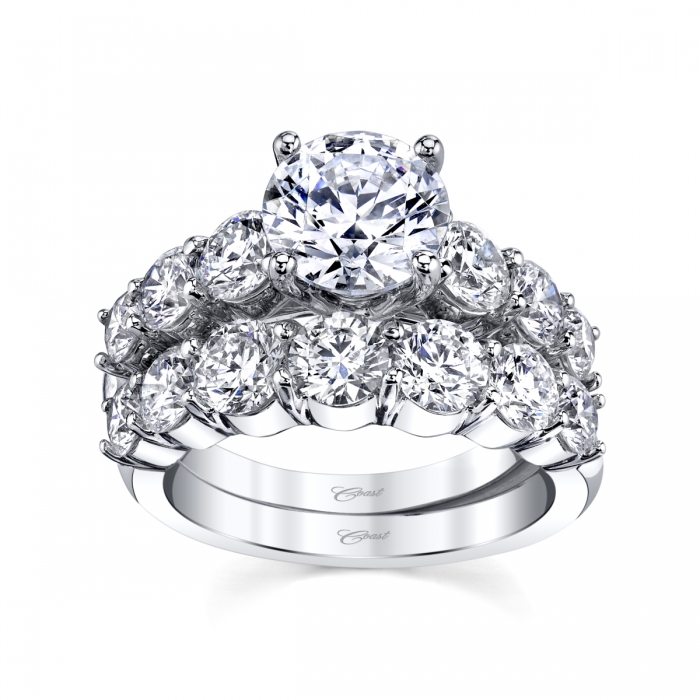 Engagement ring #LJ6134 - Coast Romance Collection - Coast Diamond ...