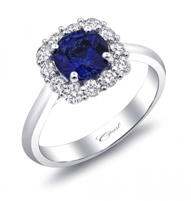 Signature Color Ring #LC5254-S - Coast Diamond Bridal Engagement Ring ...